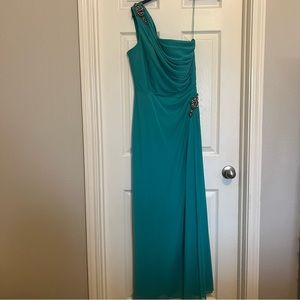 Turquoise Formal Gown